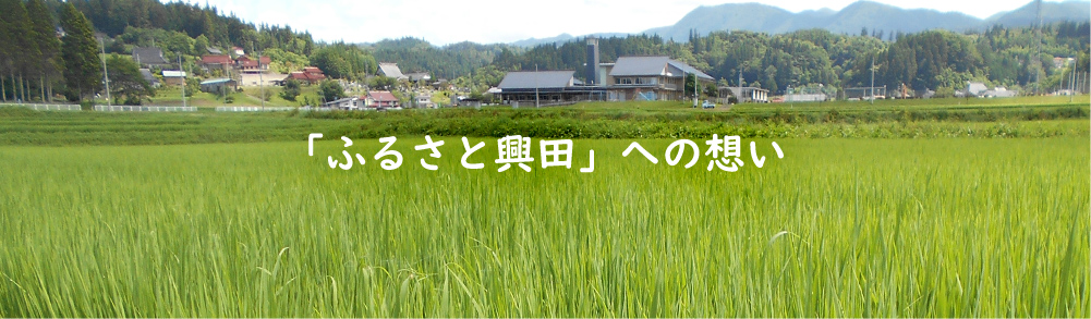 ふるさと興田への想い