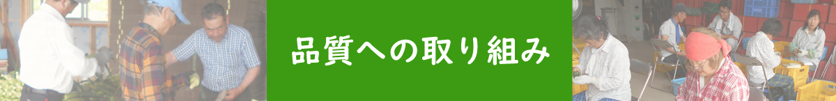 品質への取り組み